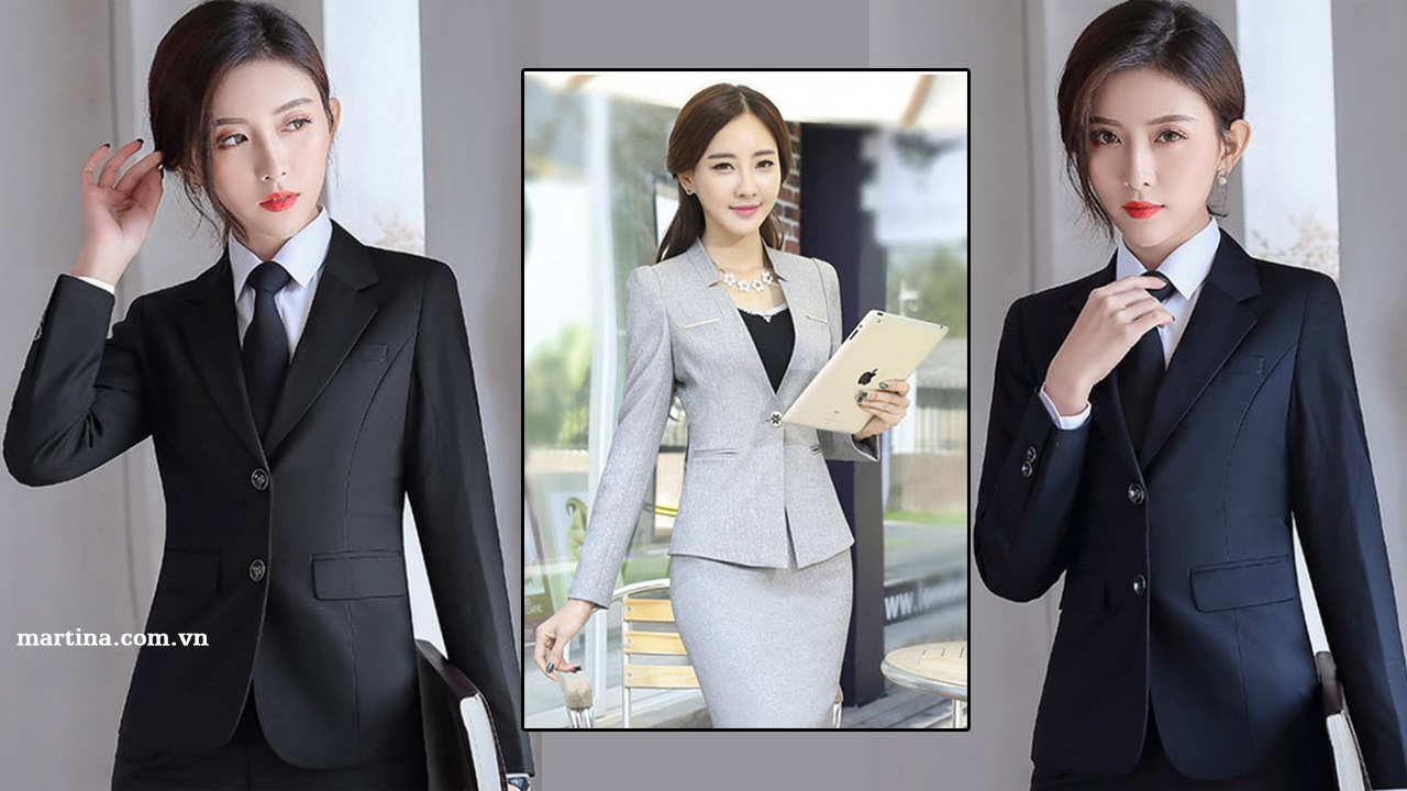 Mẫu áo vest nữ công sở giá rẻ, đẹp, trẻ trung- Áo vest công sở Hàn Quốc