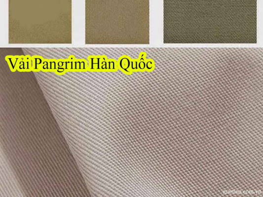 Mẫu vải Pangrim Hàn Quốc cao cấp