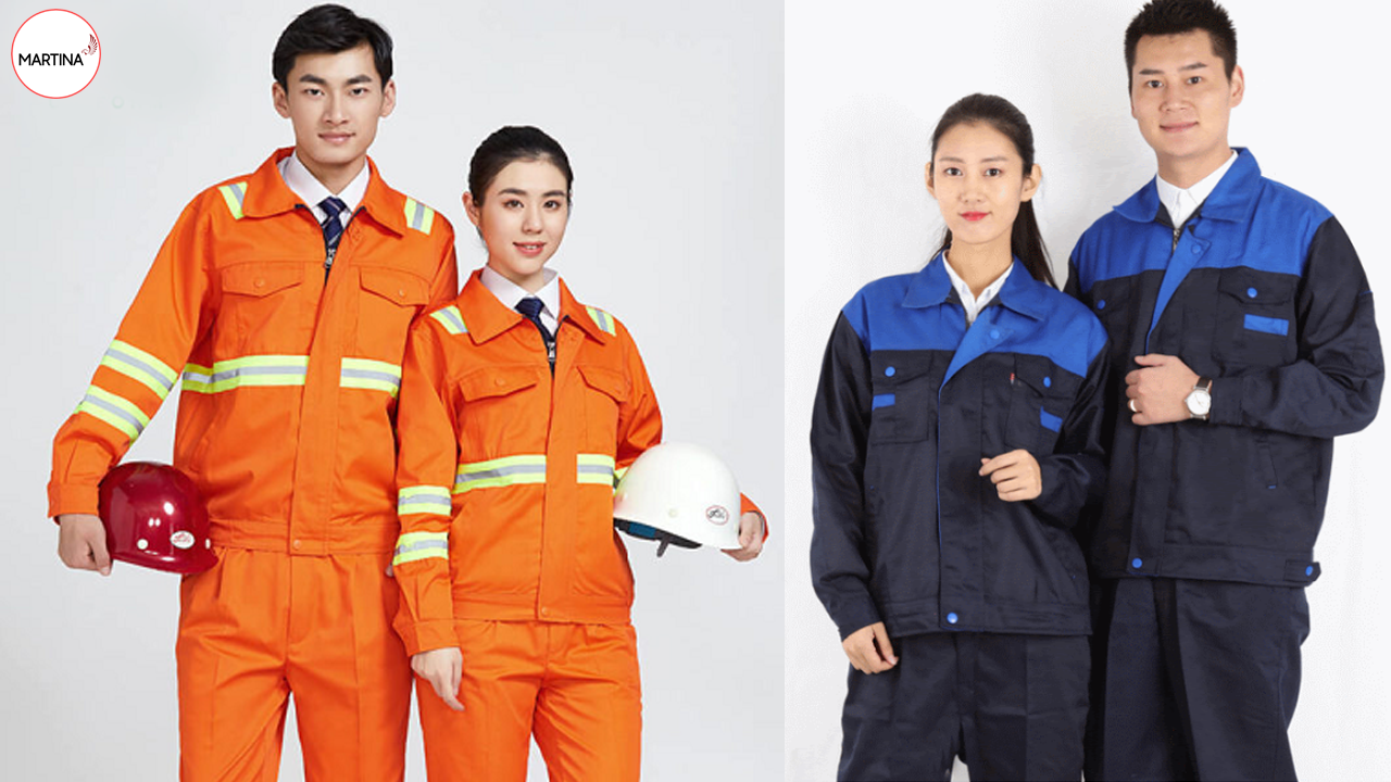 Hình ảnh mẫu đồng phục bảo hộ công nhân